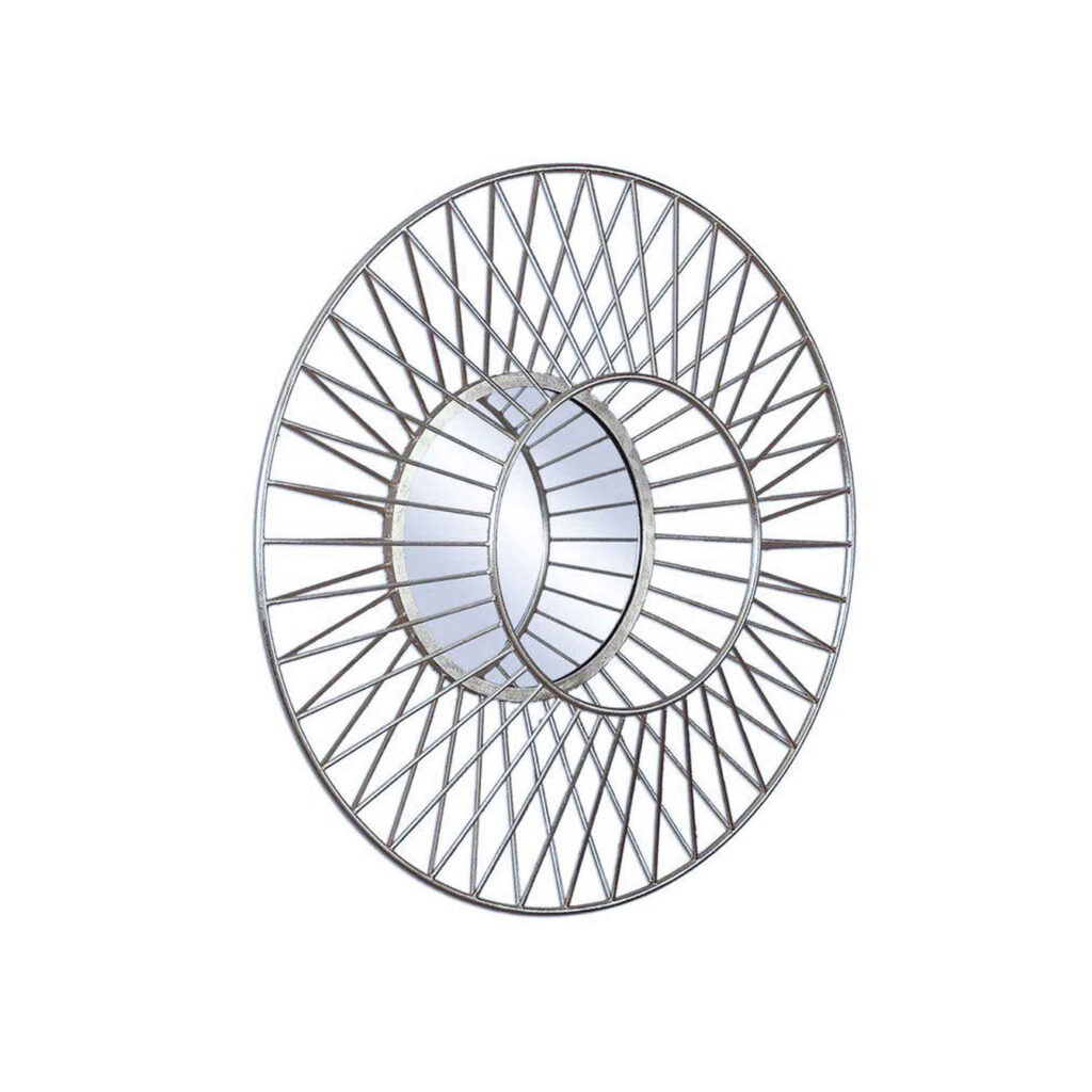 آینه دکوراتیو فلزی دایره مدل ونوس